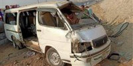 إصابة 4 أشخاص في حادث انقلاب سيارة ملاكي بطريق القاهرة الفيوم