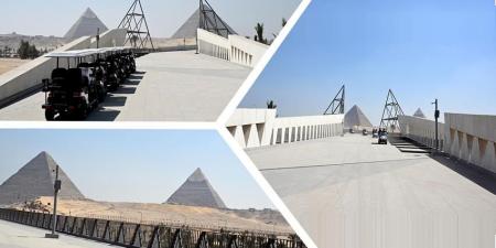 كل ما تريد معرفته عن الممشى السياحي بين المتحف المصري الكبير والأهرامات (صور)