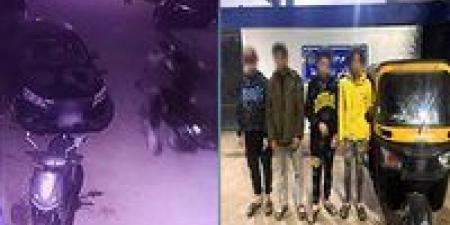 معرفوش يشغلوها.. القبض على المتهمين بمحاولة سرقة توك توك في القليوبية