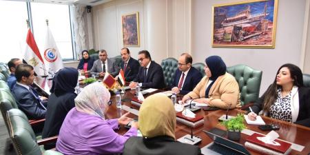 وزير الصحة يستقبل سفير قطر لبحث تعزيز التعاون الصحي المشترك