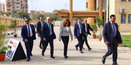 وزيرة التنمية المحلية تُدلي بصوتها في انتخابات مجلس النواب 2025