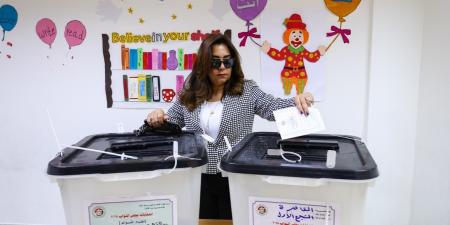 وزيرة التنمية المحلية تدلي بصوتها في انتخابات مجلس النواب 2025 (صور)