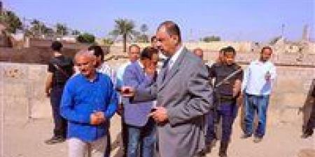 محافظ سوهاج يوجه بسرعة تطوير ورفع مستوى الخدمات بمنطقة " ميريت آمون "