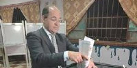 وزير المالية يدلي بصوته في انتخابات مجلس النواب 2025