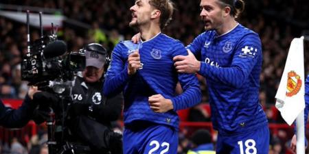 إيفرتون يفوز على مانشستر يونايتد (0/1) في الدوري الإنجليزي الممتاز