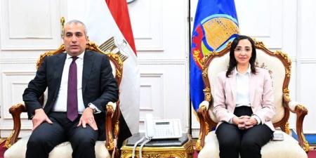 محافظ البحيرة تستقبل الرئيس التنفيذي للبنك الزراعي المصري