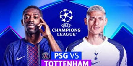 بث مباشر مشاهدة مباراة باريس سان جيرمان وتوتنهام اليوم في دوري أبطال أوروبا