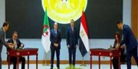 رئيس الوزراء ونظيره الجزائري يشهدان توقيع وثائق تعاون جديدة