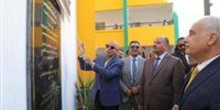 محافظ المنيا يفتتح أعمال تطوير مدرسة السلام الإعدادية بنات