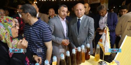 محافظ القاهرة يفتتح مهرجان العسل المصري الثامن بحديقة الحرية