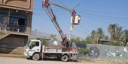 حملات لرفع كفاءة الإنارة العامة في الإسماعيلية