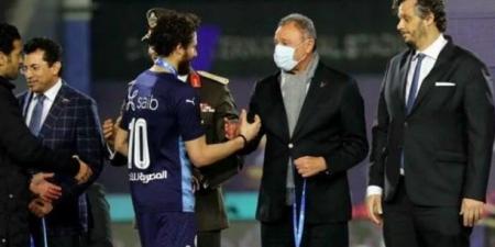 محمود الخطيب رئيس النادي الأهلي يكلف المستشارين القانونيين بالانضمام إلى فريق الدفاع عن رمضان صبحي