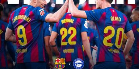 برشلونة يقلب الطاولة على ألافيس.. يامال وأولمو يقودان البارسا لفوز ثمين