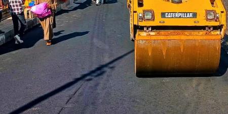 بدء أعمال رصف حي شرق سوهاج تنفيذًا لخطة المحافظة