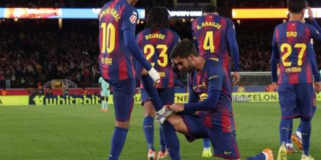 تشكيل برشلونة.. رافينيا أساسيًا وليفاندوفسكي يقود الهجوم ضد ألافيس