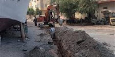 بتكلفة 7ملايين جنيه.. البدء في احلال وتجديد شبكات مياه الغردقة