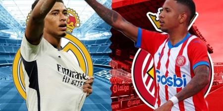 بث مباشر.. رابط مشاهدة مباراة ريال مدريد وجيرونا في الدوري الإسباني