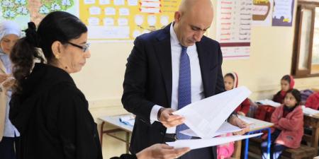 جولة موسعة لمتابعة انتظام الدراسة.. وزير التعليم يفاجئ مدارس البدرشين والصف