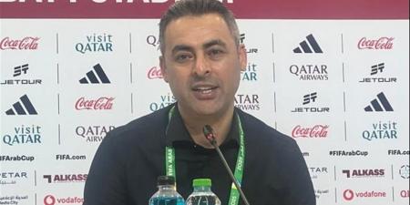 مدرب فلسطين بعد الفوز على قطر: فخورون بالبداية المثالية في كأس العرب