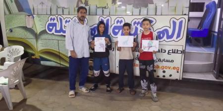 المكتبات المتنقلة تنشر بهجة المعرفة في مركز التنمية الشبابية بقويسنا
