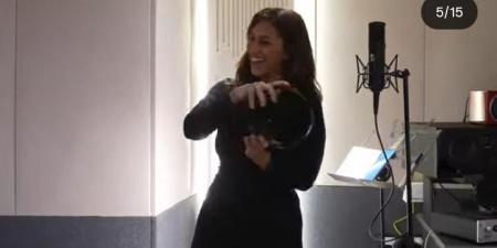 حل أخير.. جهاد حسام الدين تشارك كواليس أغنيتها الجديد من مسلسل كارثة طبيعية