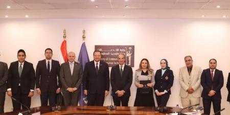 وزير الاتصالات يشهد توقيع مذكرة تفاهم مع الهيئة العامة للاعتماد والرقابة الصحية