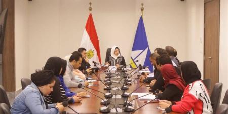 نائب محافظ دمياط تبحث تطوير شبكات المحمول مع ممثلين شركات الاتصالات