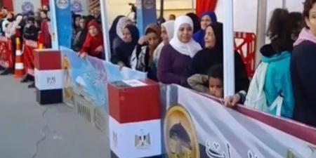 اقبال ملحوظ من المواطنين على انتخابات دائرة إمبابة بعد إلغائها وإعادتها بقرار من الوطنية للانتخابات