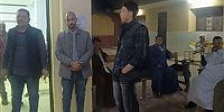 إغلاق صناديق الاقتراع بالجان الفرعية في الفيوم