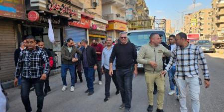 الجيزة تنفّذ حملة مكبرة بعثمان محرم لإزالة الإشغالات وإعادة الانضباط إلى الشارع
