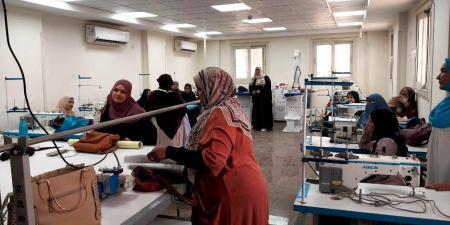 محافظ أسوان يتابع انطلاق 18 ورشة تدريبية جديدة لتمكين المرأة اقتصاديا