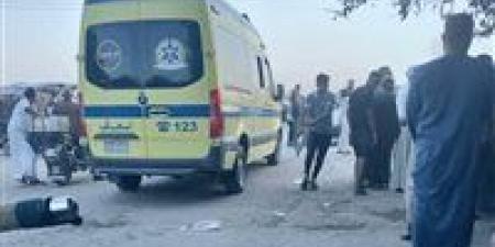 انقلاب "تمناية" في حادث أعلى كوبري الدقي