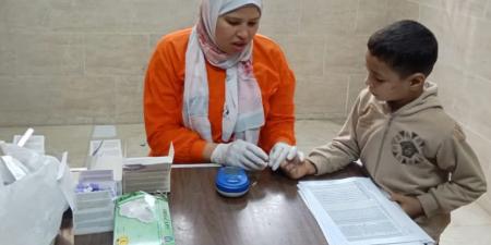 محافظ بني سويف: فحص أكثر من 300 ألف تلميذ بالمرحلة الابتدائية في الكشف المبكر عن أمراض سوء التغذية