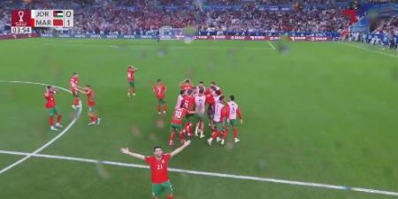 منتصف الشوط الأول: منتخب المغرب يتقدم بهدف عالمي أمام الأردن في نهائي كأس العرب 2025