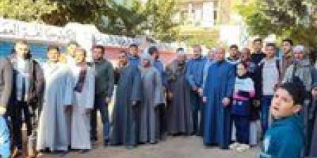 انتخابات مجلس النواب..إستمرار توافد الناخبين على لجان فاقوس