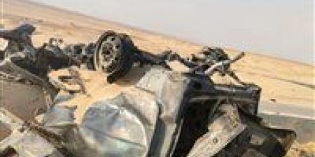 اتقلب وولع.. تفاصيل مصرع 7 أشخاص في حادث ميكروباص على الطريق الإقليمي