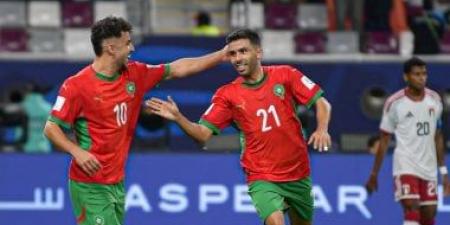 الأردن ضد المغرب.. أسود الأطلس يتقدمون بهدف عالمى لطنان فى الدقيقة 4