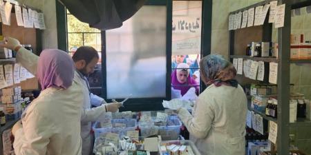 ضبط أغذية غير صالحة للاستخدام الآدمى وغلق إداري لمنشآت طبية بالفيوم