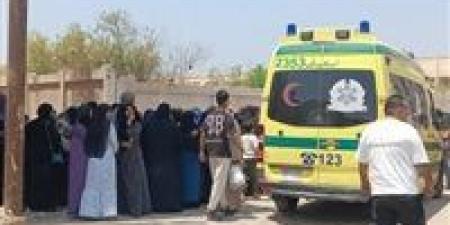 مصرع شابين وإصابة اثنين آخرين في حادث تصادم بطريق عزبة الشيخ صالح بالفيوم