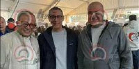 عمرو الجنايني وياسر قمر وأحمد كامل يدعمون إبراهيم زاهر في انتخابات نادي الجزيرة