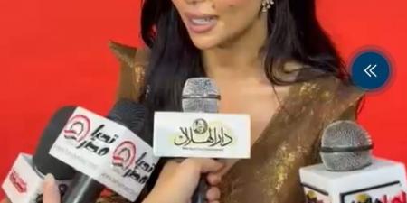 كارولين عزمي لـ تحيا مصر: مبسوطة اني بشتغل مع امير كرارة ونفسي أفرح بيا