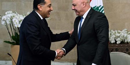 رئيس الجمهورية اللبناني يستقبل الدكتور مصطفى مدبولي بقصر "بعبدا".. صور