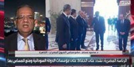 محمود مسلم: السودان جزء لا يتجزأ من منظومة الأمن القومي المصري.. وكل الخيارات مفتوحة لمصر