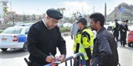 ضبط 129 ألف مخالفة و48 حالة تعاطي بين السائقين خلال 24 ساعة