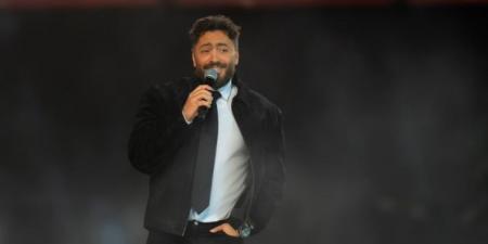 جزاكم الله خير.. أول تعليق من تامر حسني بعد حفله الخيري في قصر عابدين