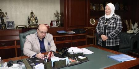 محافظ بني سويف يعتمد مواعيد امتحانات الترم الأول لصفوف النقل والشهادة الإعدادية