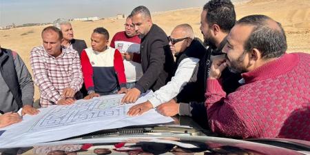 رئيس جهاز العبور الجديدة يتابع مشروعات أراضي التقنين.. ويشدد على خدمة المواطنين