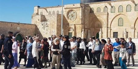 محافظة القدس: 456 مستوطنًا اقتحموا المسجد الأقصى تحت حماية شرطة الاحتلال