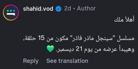 10 ولا 15 حلقة؟.. اعرف عدد حلقات مسلسل سنجل مازر فازر