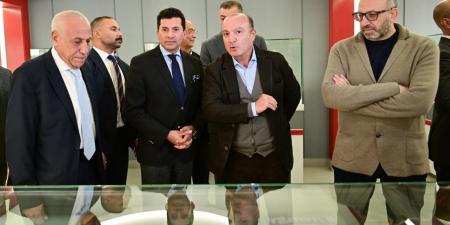 وزير الشباب والرياضة يزور الزمالك ويؤكد دعمه الكامل للقلعة البيضاء